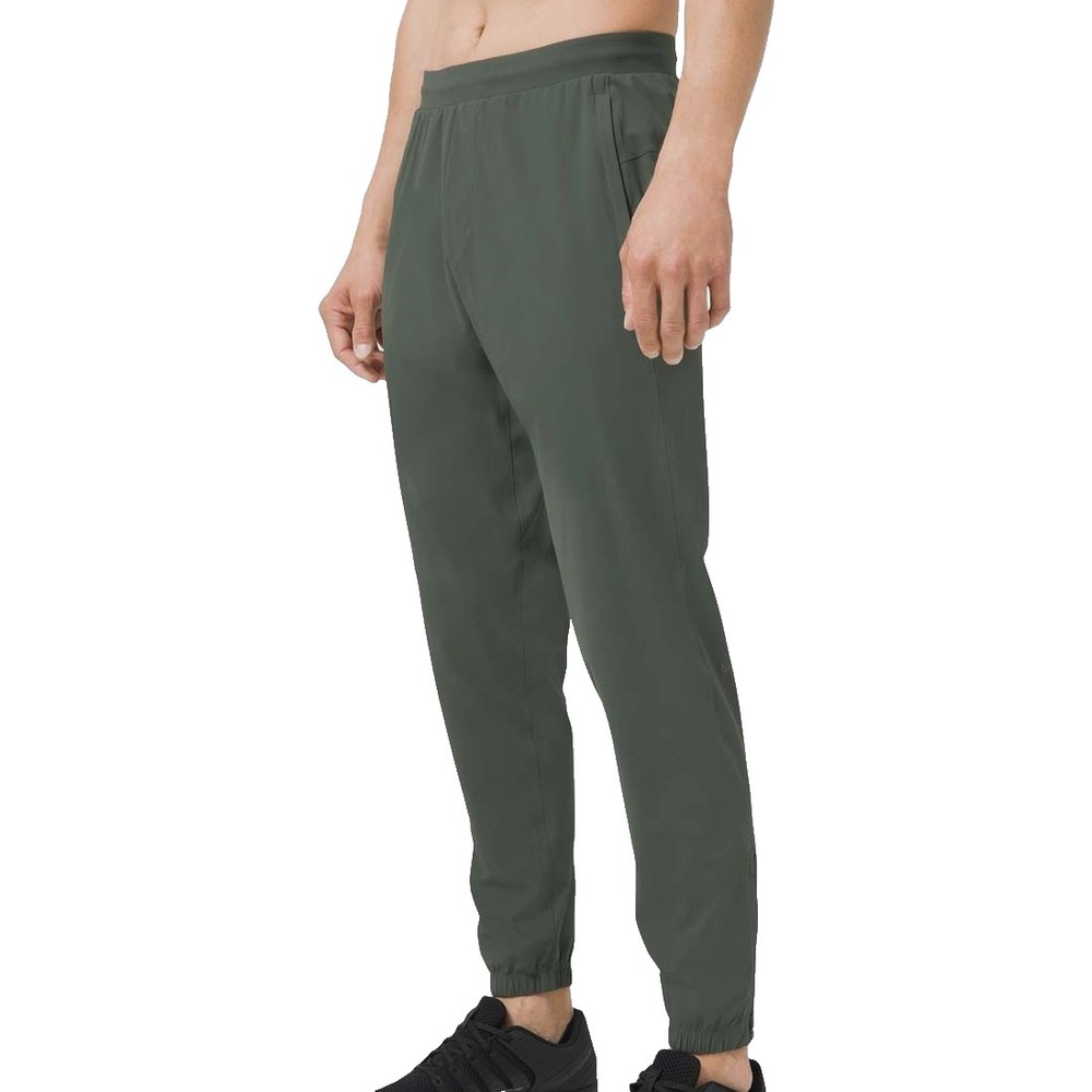 Lululemon Surge Jogger 29" Mens Size Small Smoked Spruce Lightweight Cuff Zip